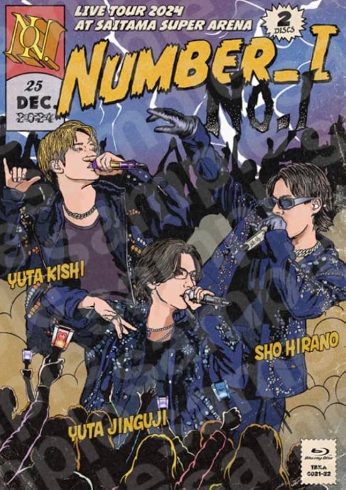 ミュージック Number_I LlVE TOUR 2024 DVD Amazon.co.jp: 「Number_i LIVE TOUR 2024 No.Ⅰ」通常盤 ＜Blu